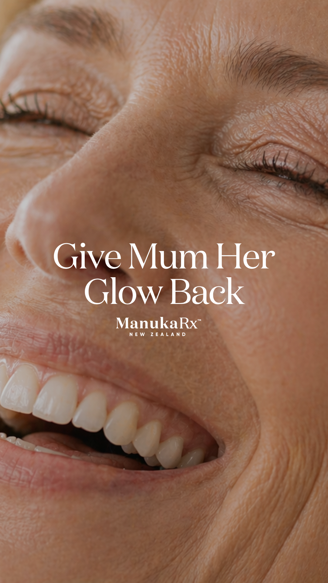 ManukaRx Natural Skincare Facebook ad