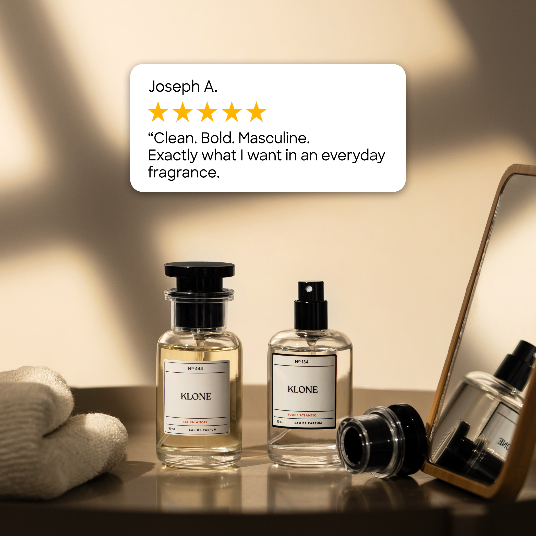Klone Scents Facebook ad