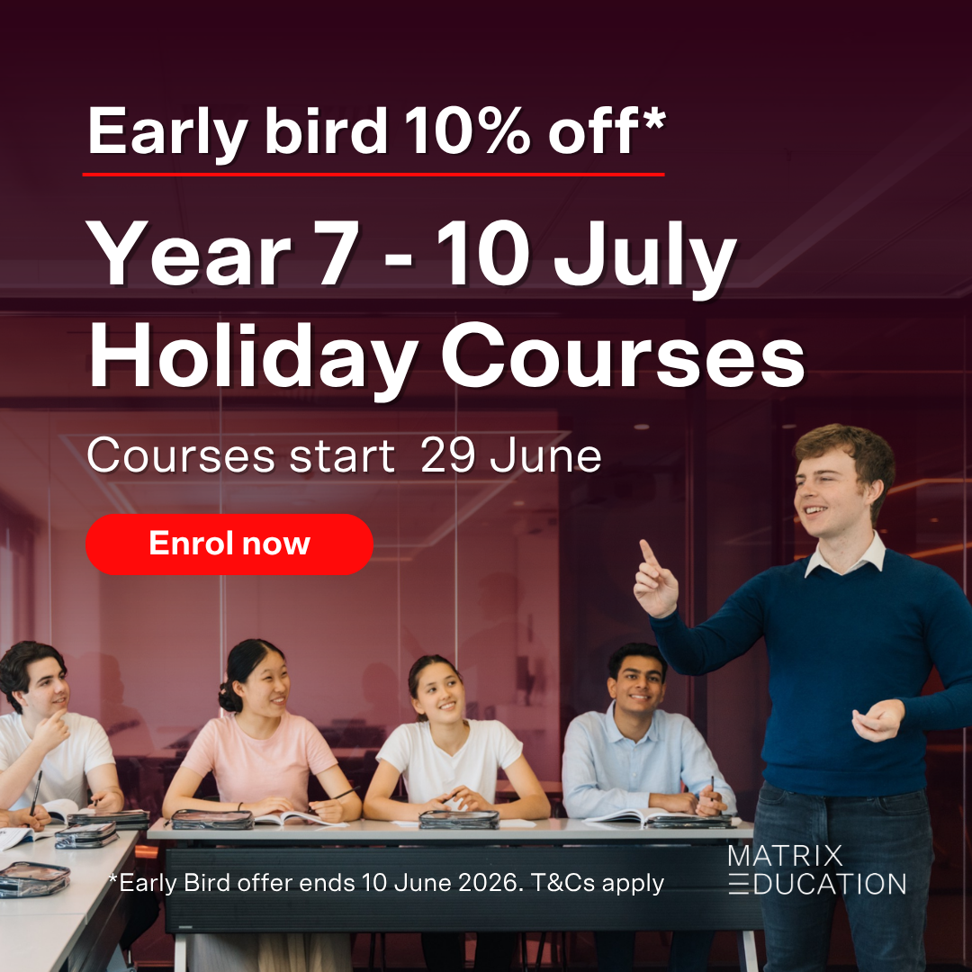 Matrix Education Facebook ad