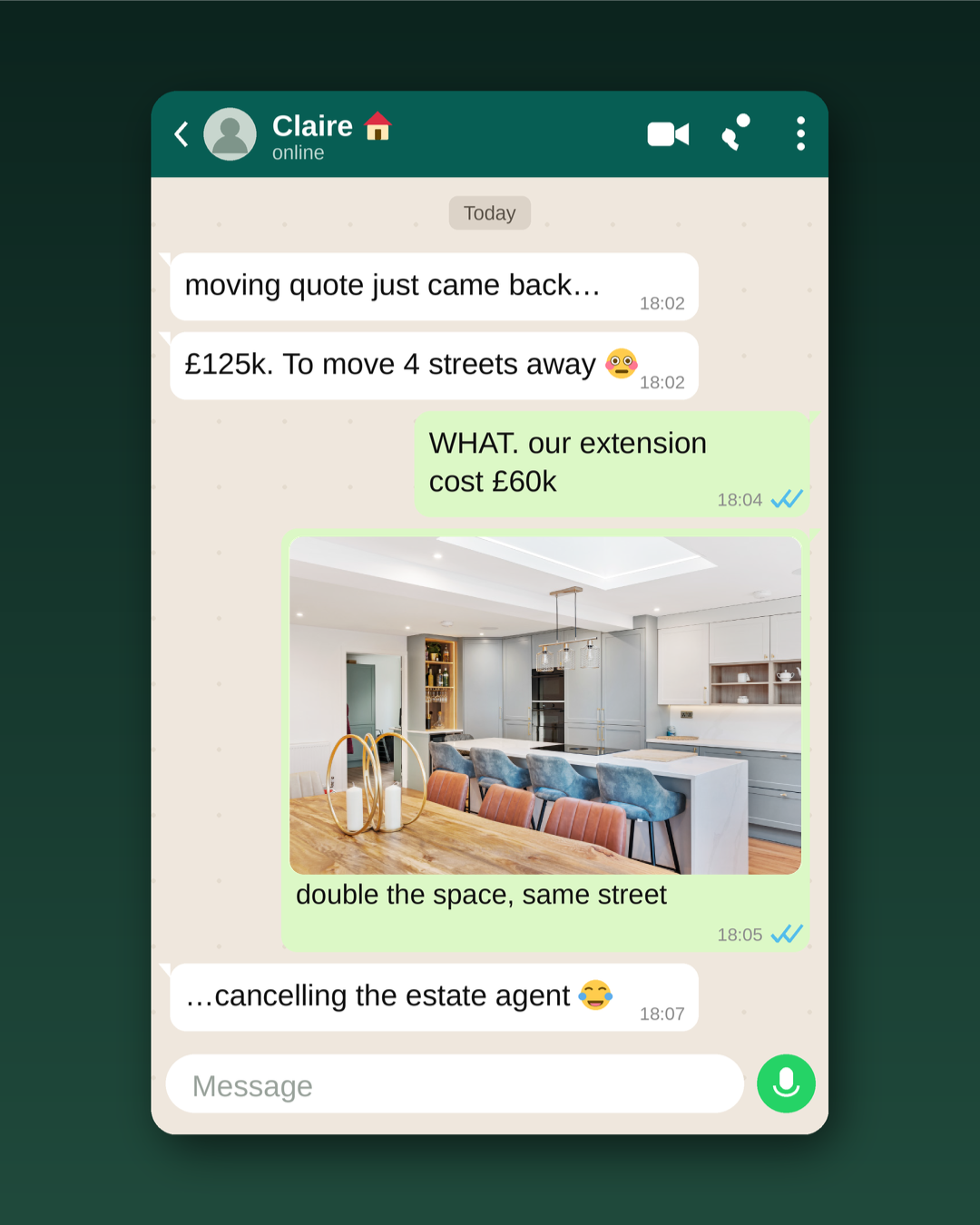 Cutwood Joinery Facebook ad: The Text Every Homeowner Should Read