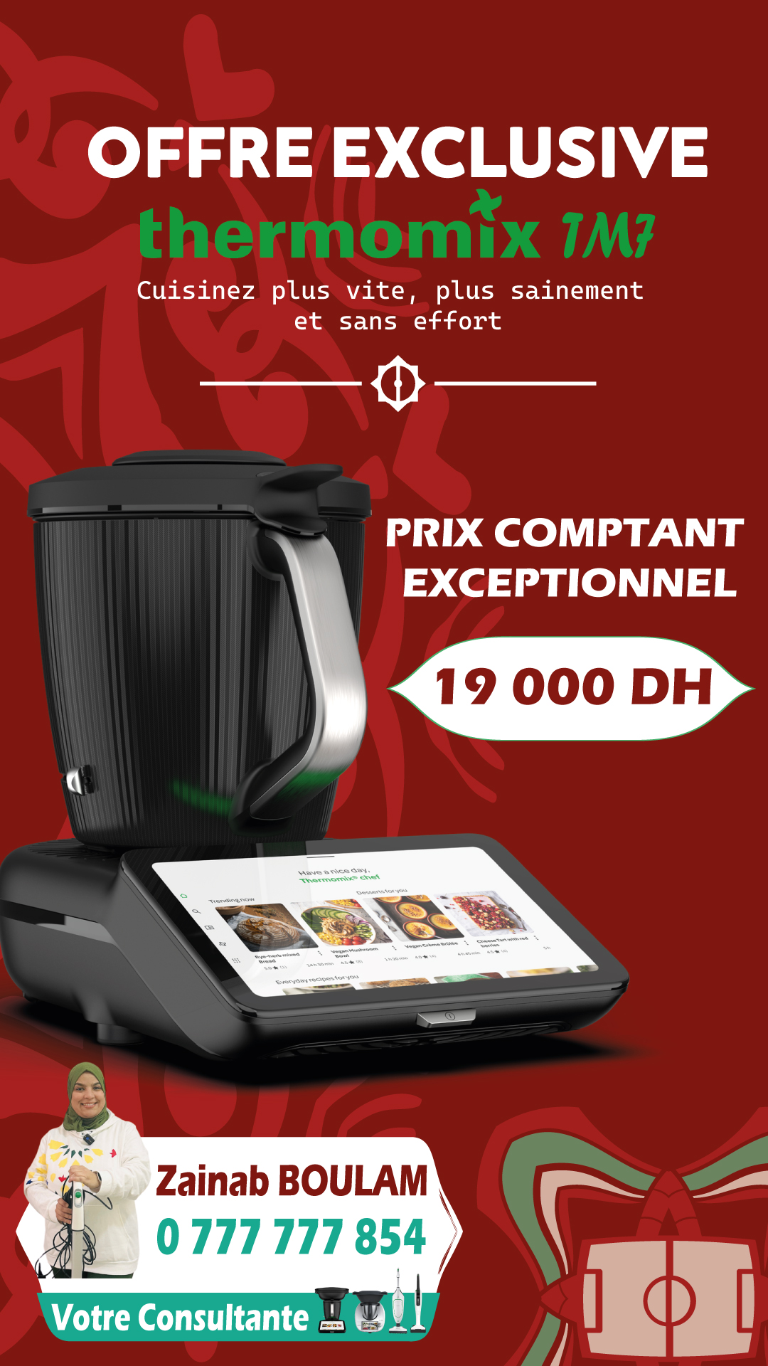 Thermomix au Quotidien Maroc Facebook ad