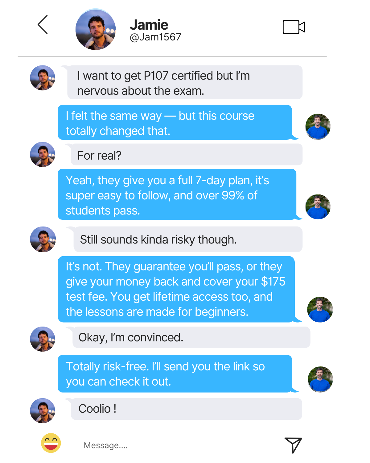 Drone Launch Academy Facebook ad: FAA’s Part 107 Exam: Pass On First Try