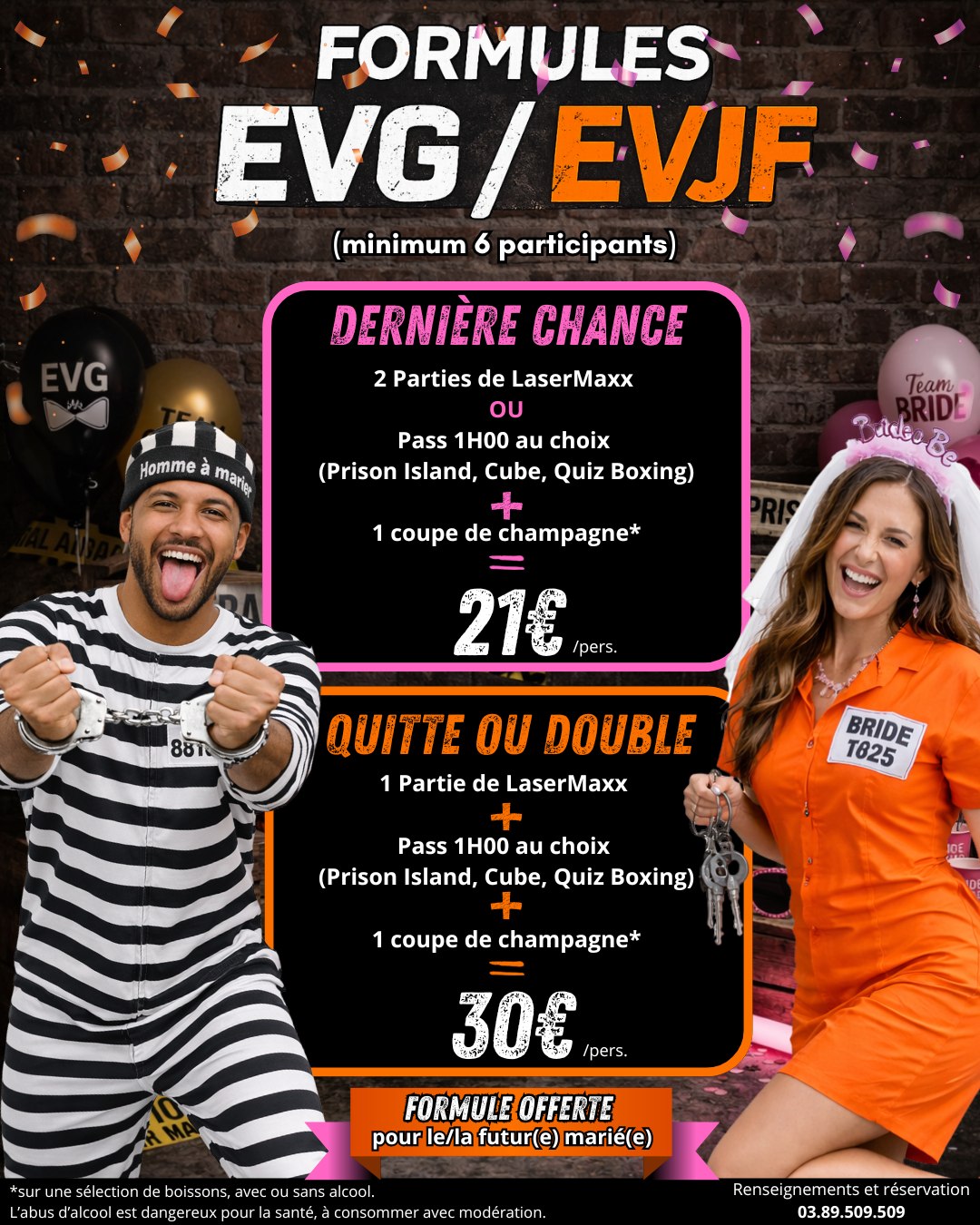 District 6 Mulhouse Wittenheim Facebook ad: EVG / EVJF