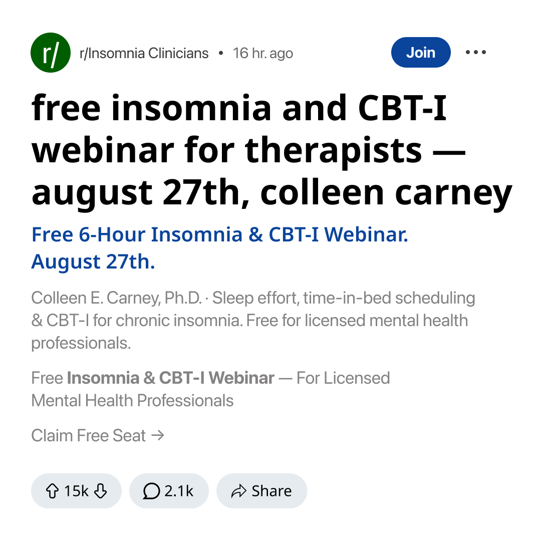 eCare Behavioral Health Institute Facebook ad