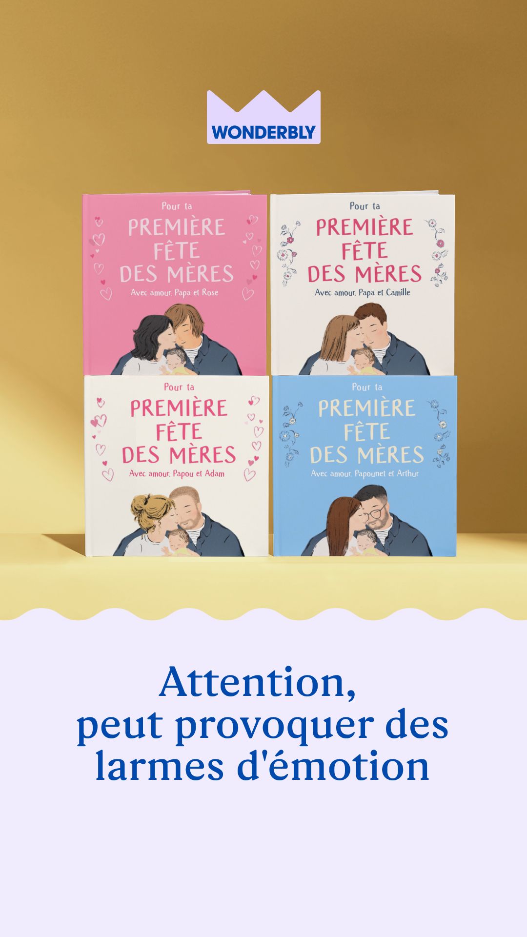 Wonderbly Facebook ad