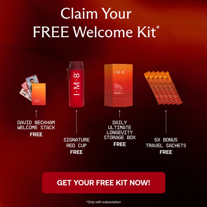 IM8 Facebook ad: Longevity Starts at the Cellular Level