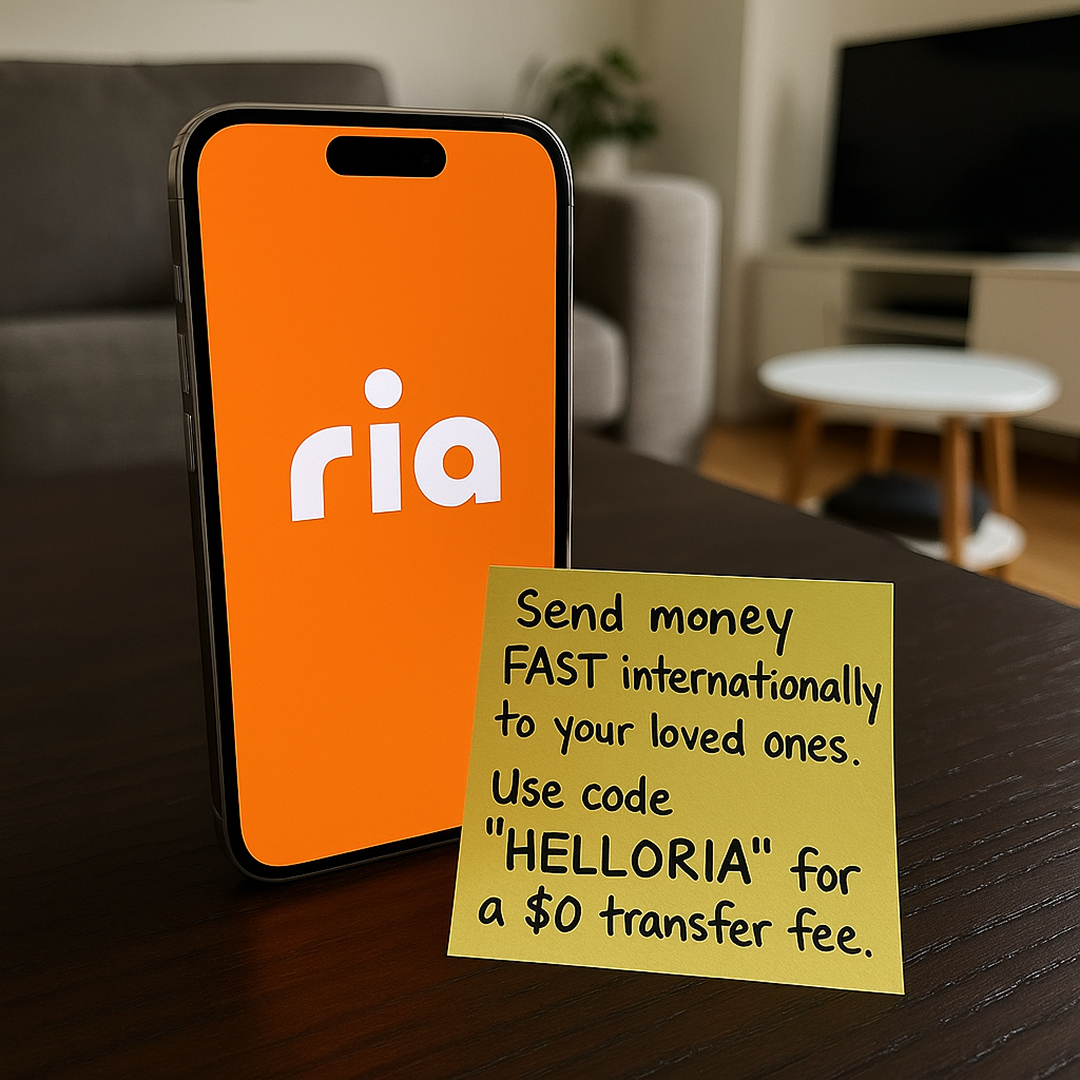 Ria Money Transfer Facebook ad