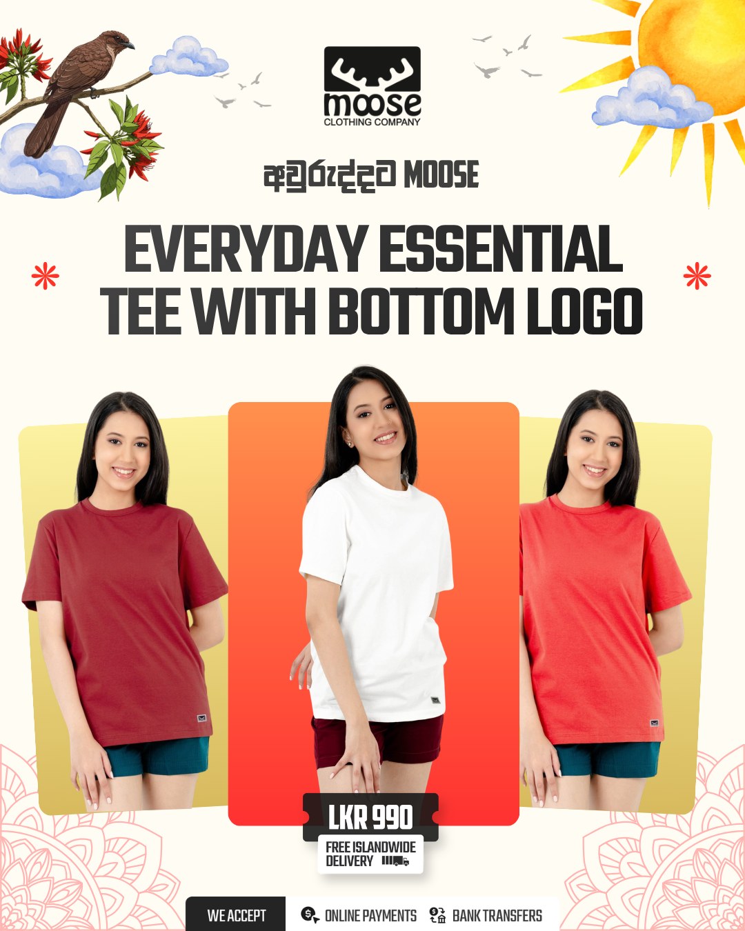 Moose Clothing Company Facebook ad