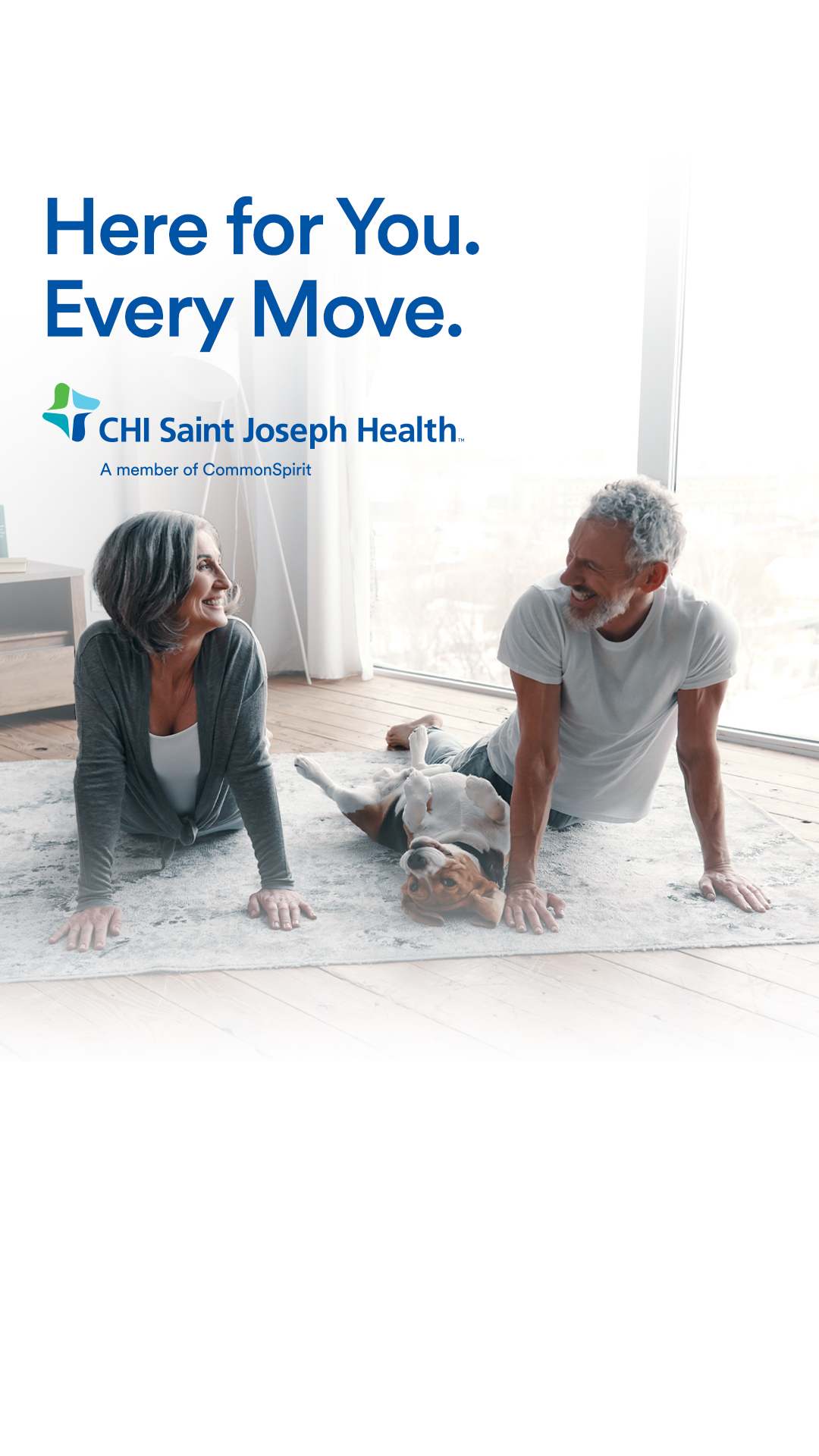 CHI Saint Joseph Health Facebook ad from Mar 5, 2026