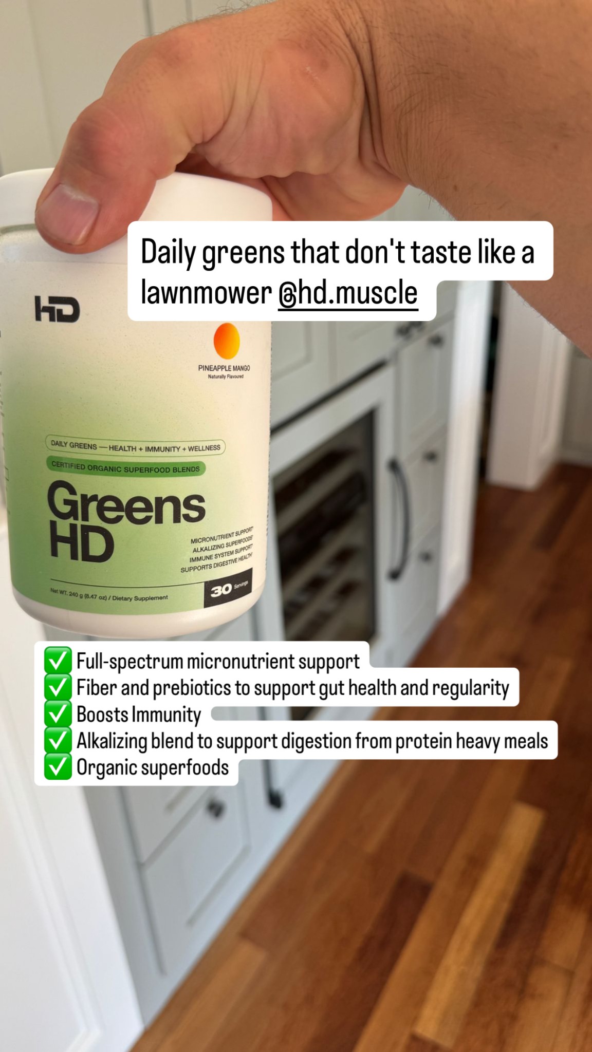 HD Muscle Facebook ad