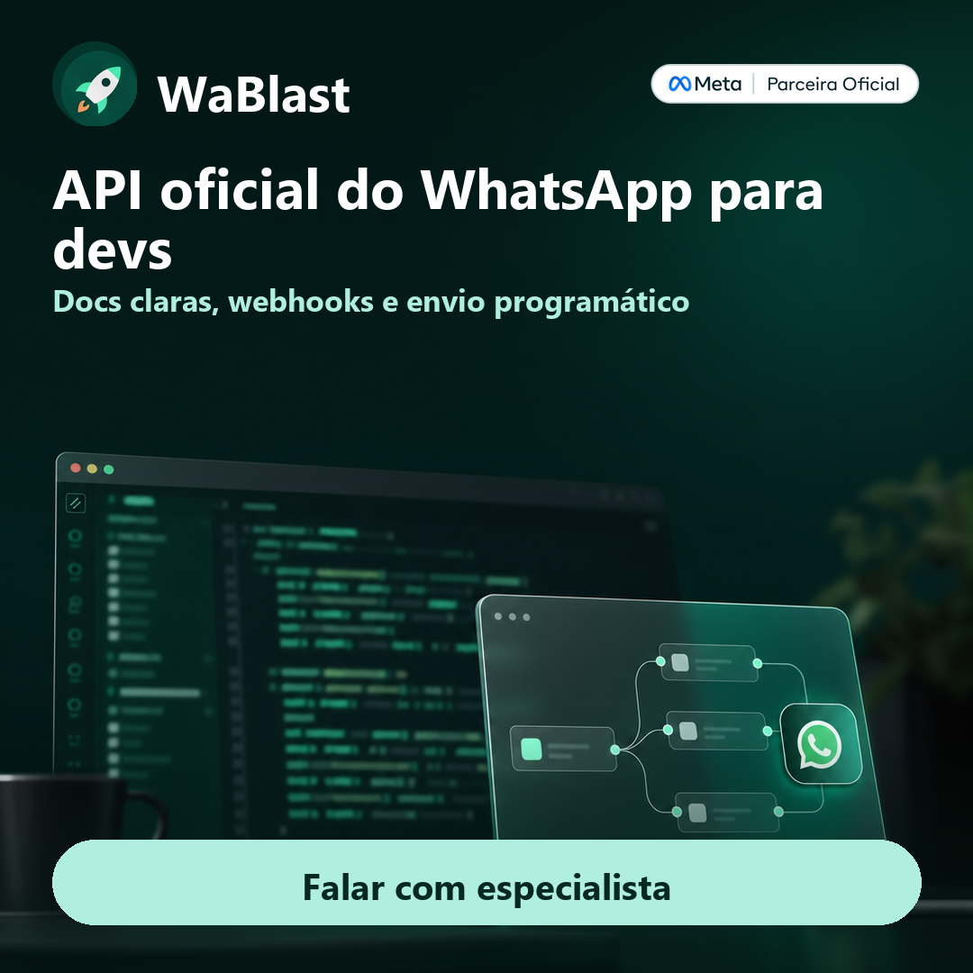 Wablast - Automação WhatsApp Facebook ad: API oficial do WhatsApp para devs