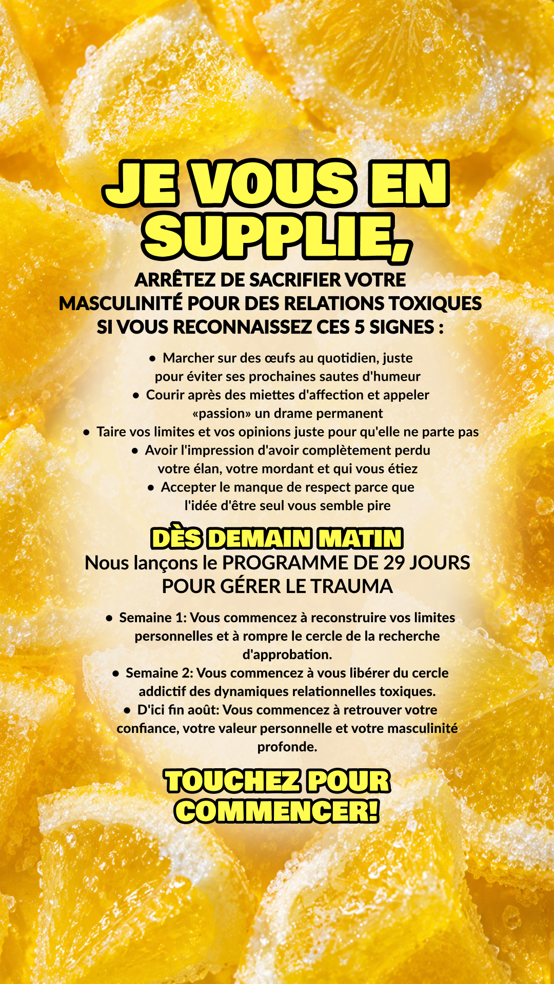 Molly Williams Facebook ad: Test de traumatisme de l'enfance