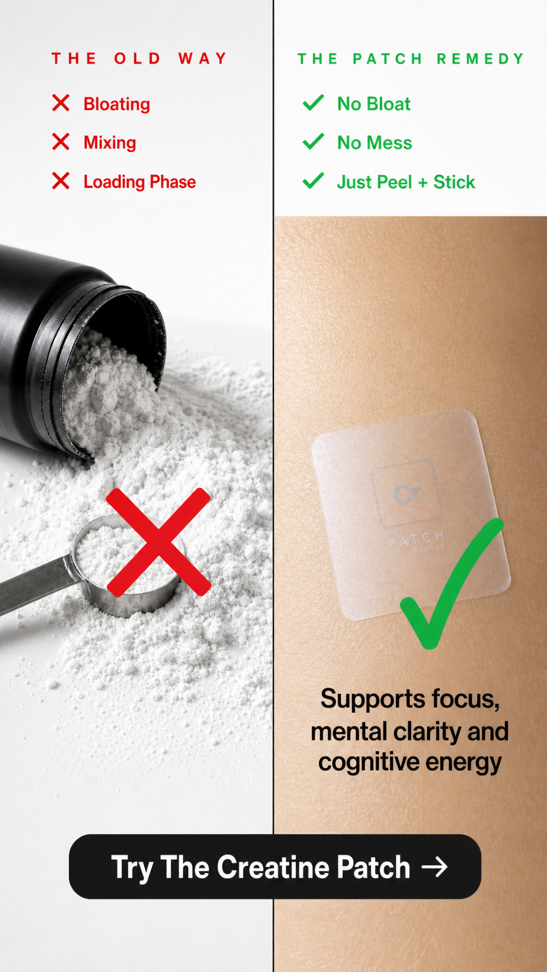 The Patch Remedy Facebook ad