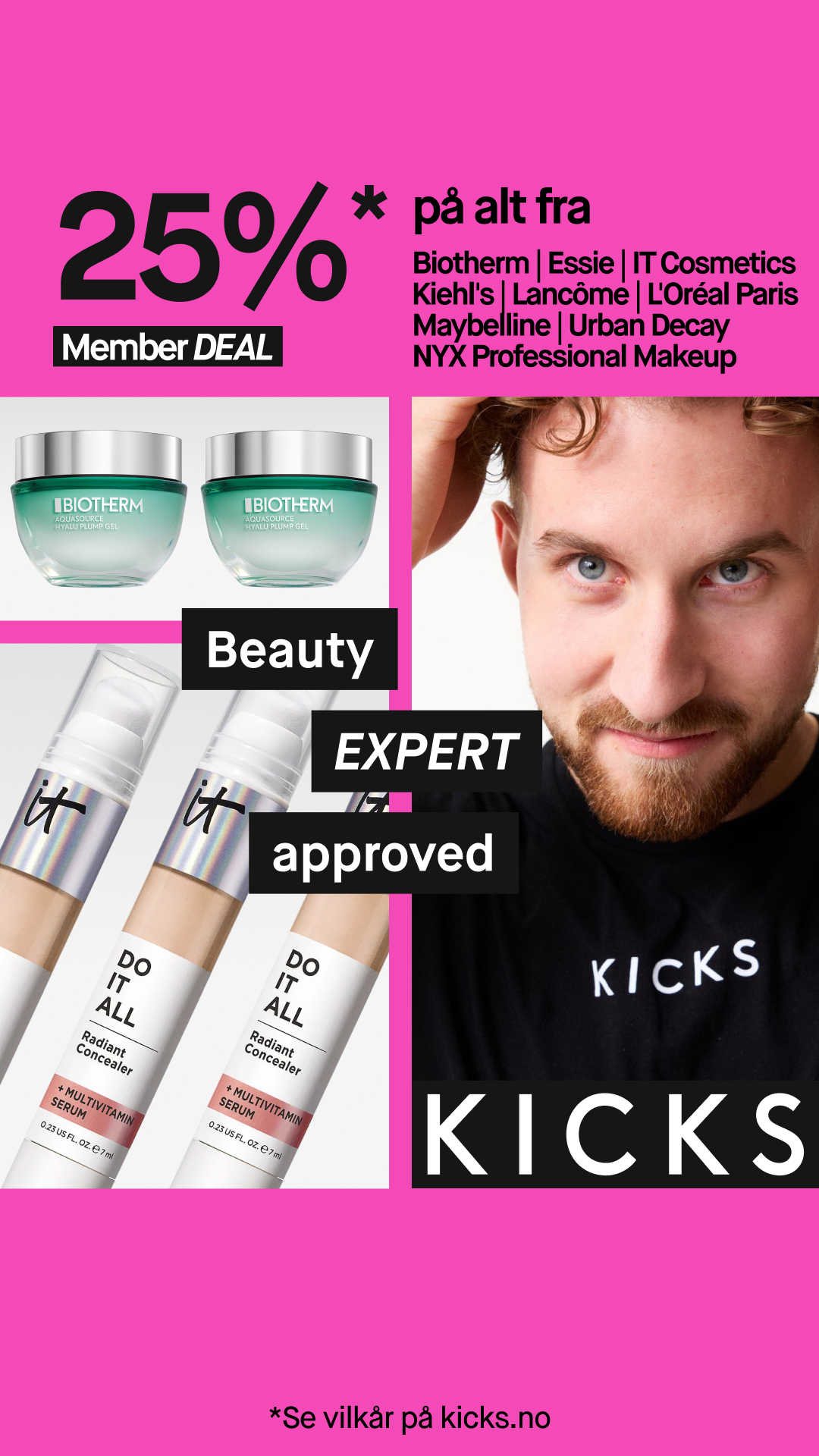 KICKS Facebook ad