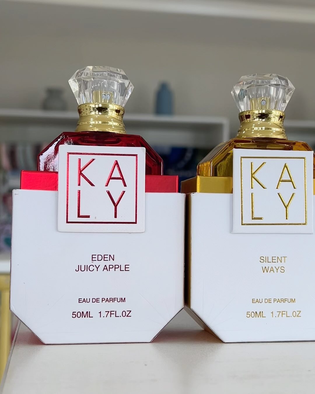 Ameys scent hub Facebook ad: KALY is now available in the store.