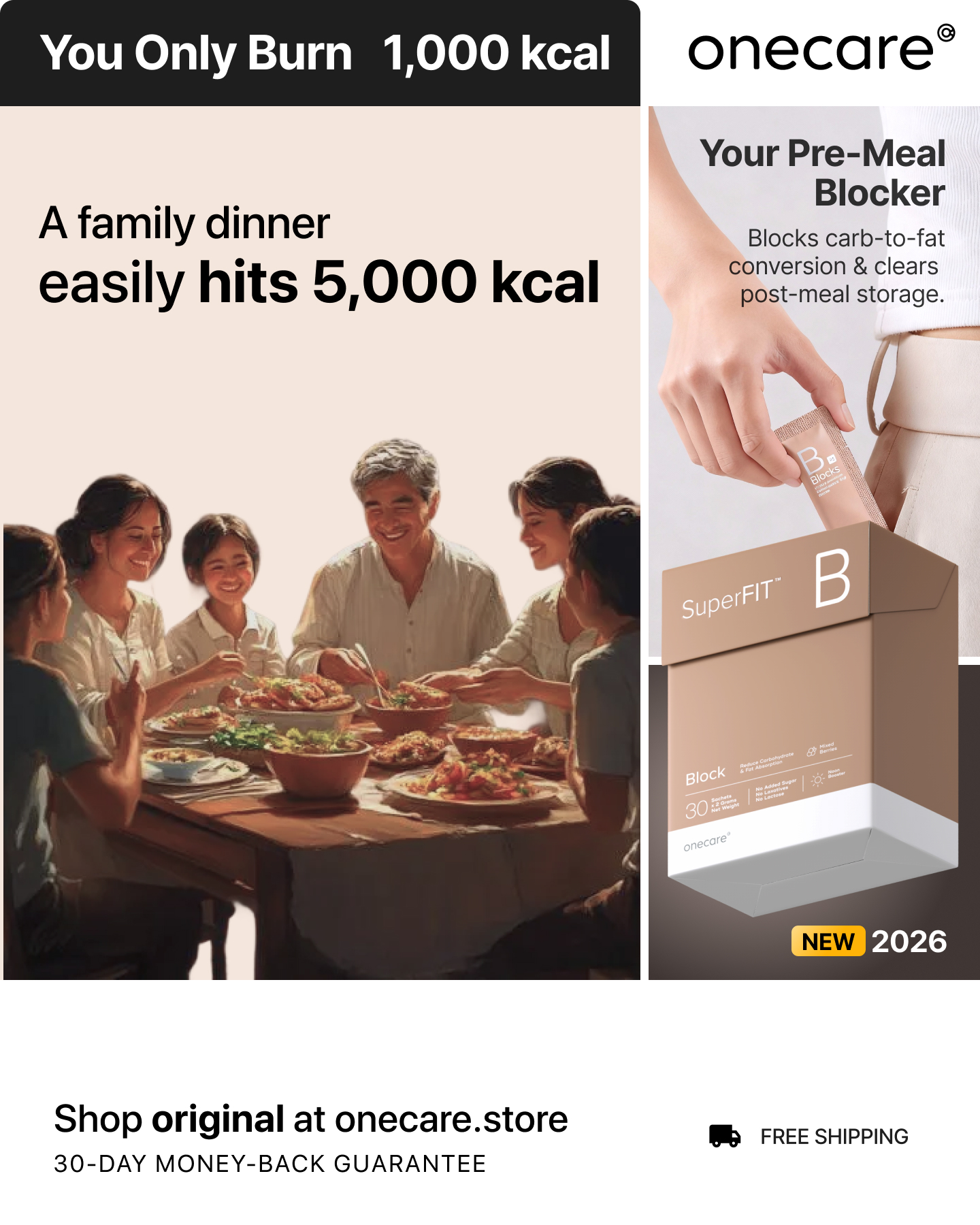 SuperFIT Facebook ad