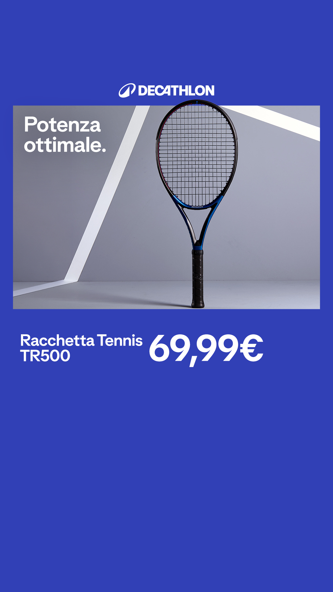 Decathlon Italia Facebook ad: Racchetta Tennis