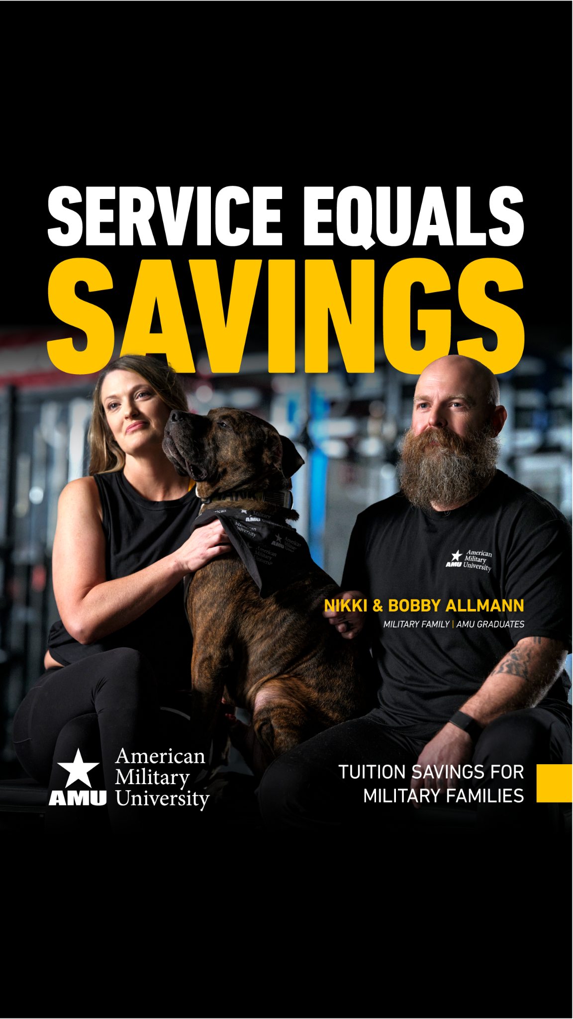 American Military University Facebook ad