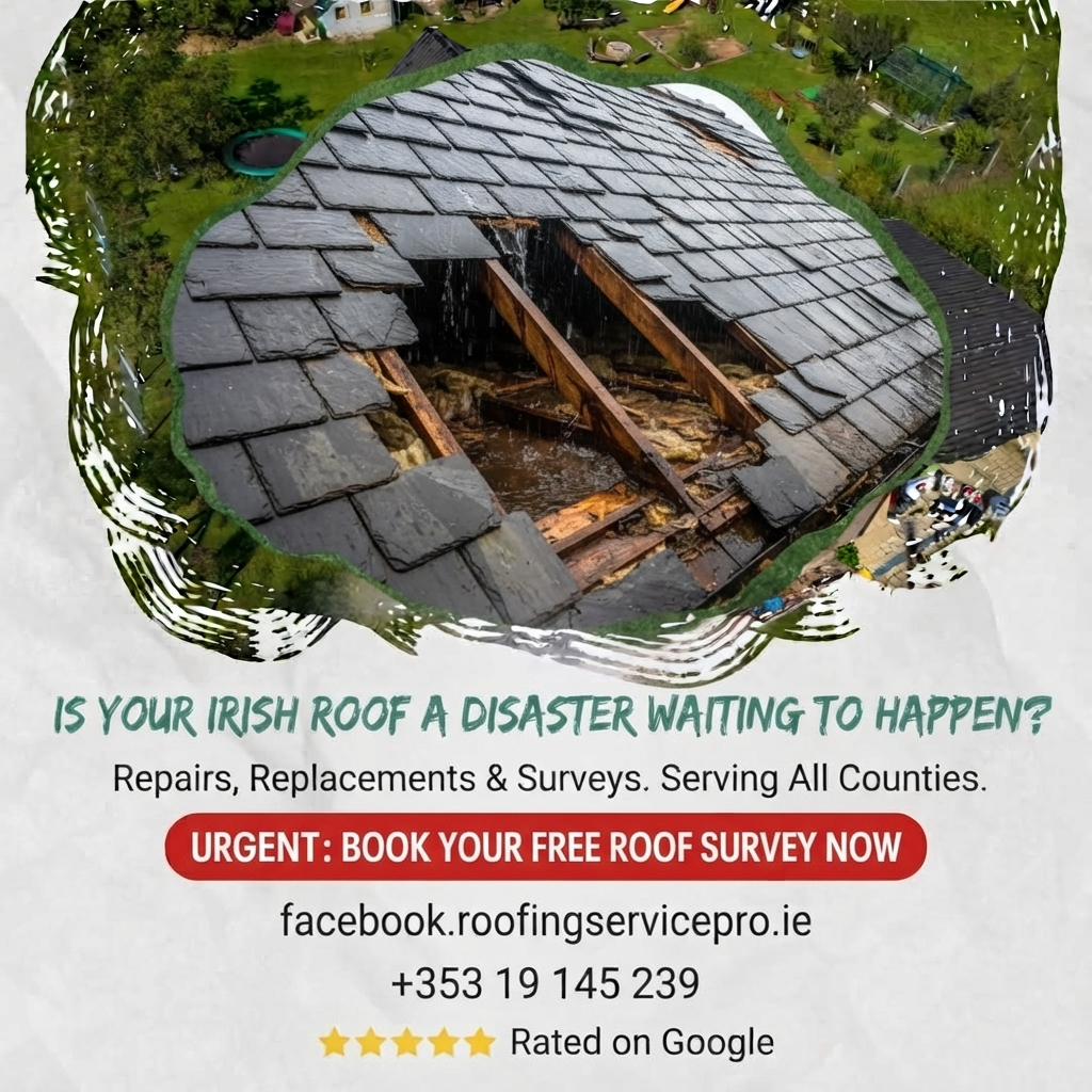 Roofing Service Professional Facebook ad