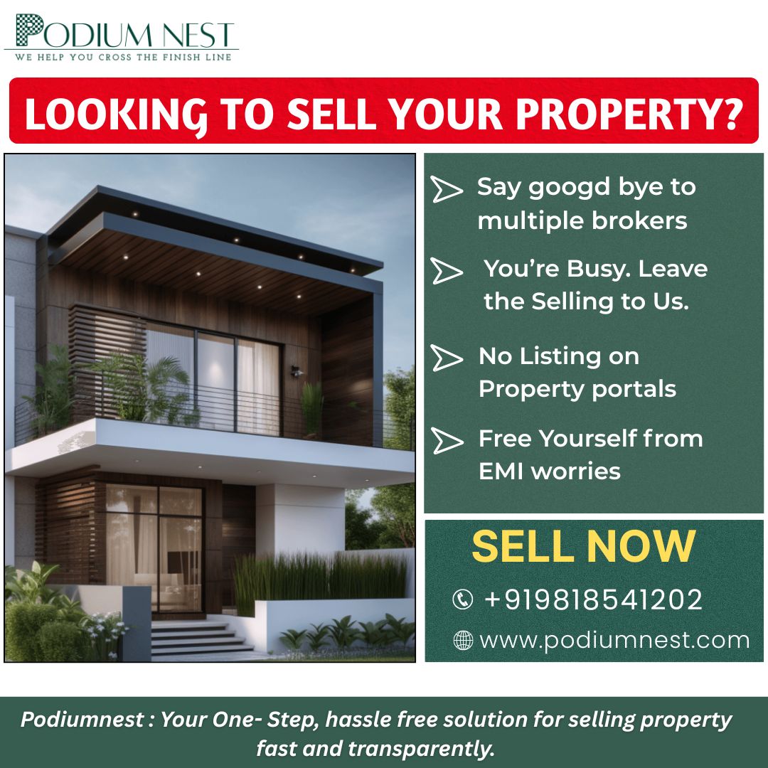 Podium Nest Facebook ad: Looking to Sell your Property & House