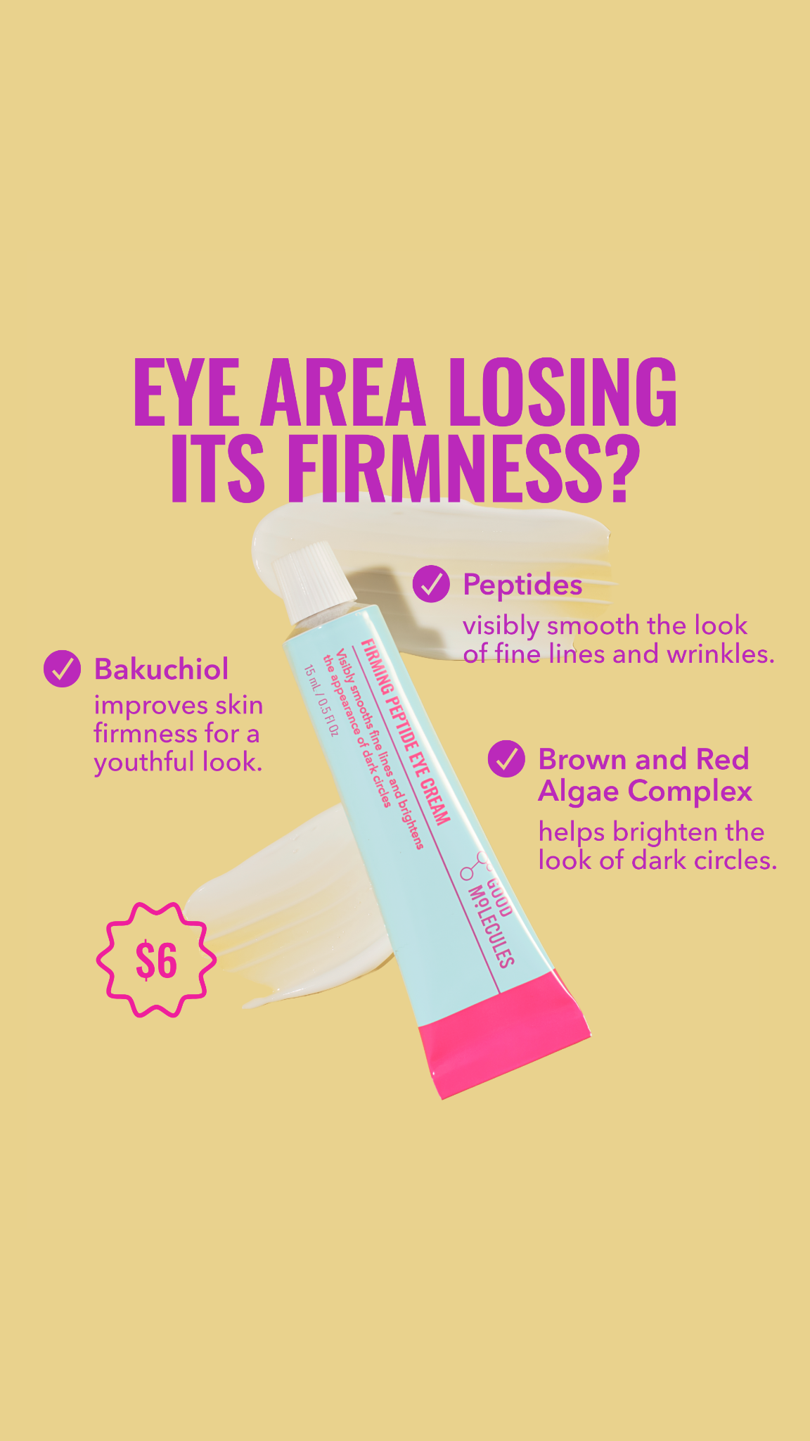 Good Molecules Facebook ad