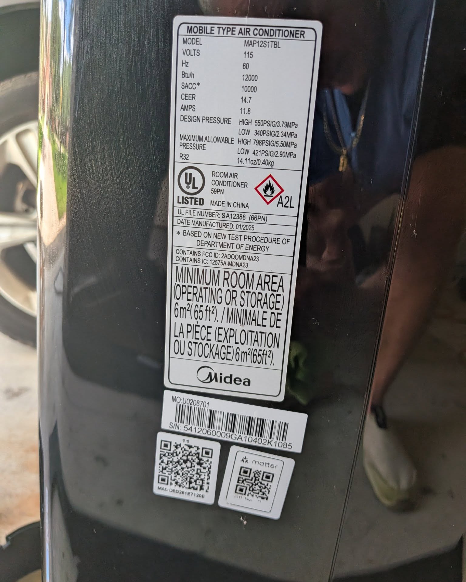 Greg Ohlsen Facebook ad: Midea Duo 12,000 BTU Portable Air Conditioner (Dual Hose)…