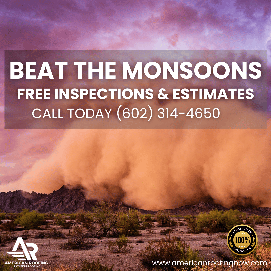 American Roofing & Waterproofing, LLC Facebook ad: Wind hit hard.
