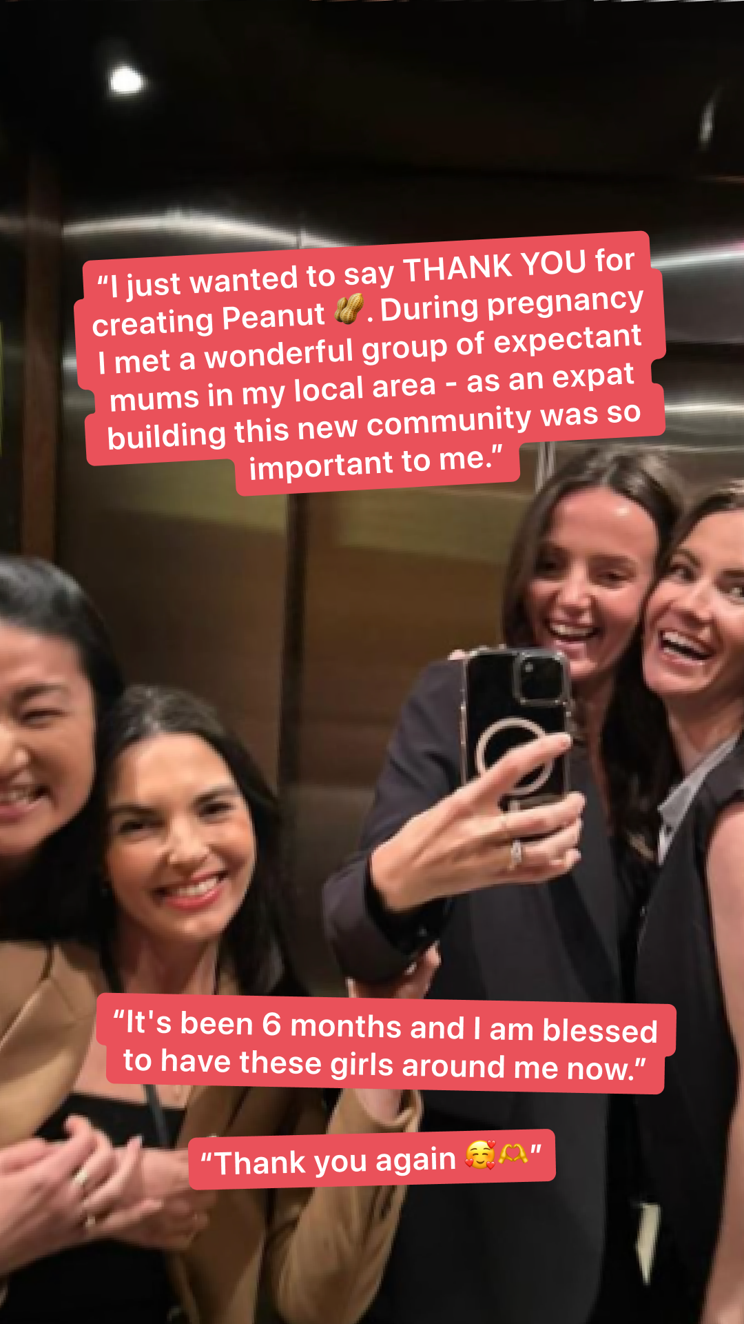 Peanut App Facebook ad