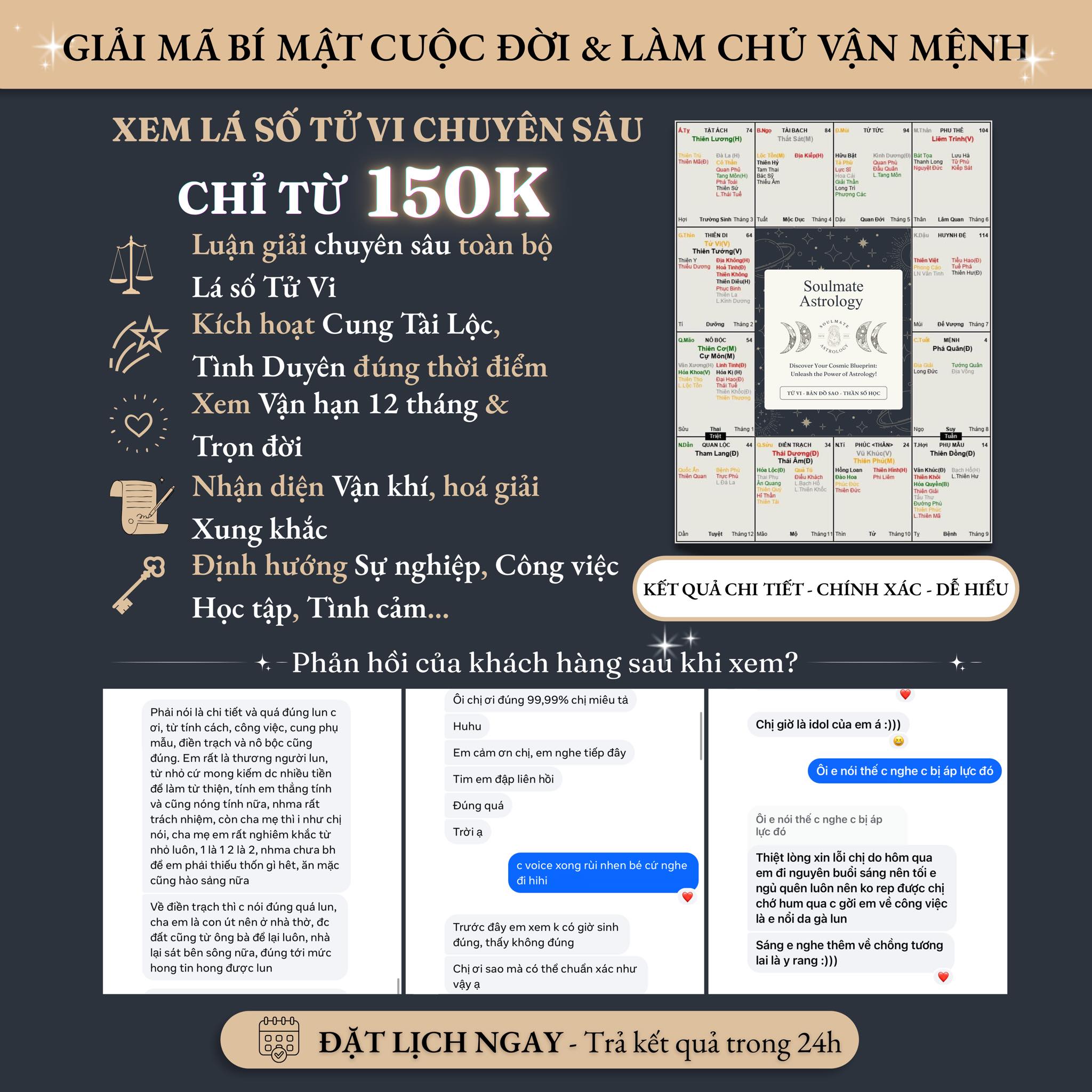 Soulmate Astrology - Xem, luận giải Tử vi, Bản đồ sao, Thần số học Facebook ad