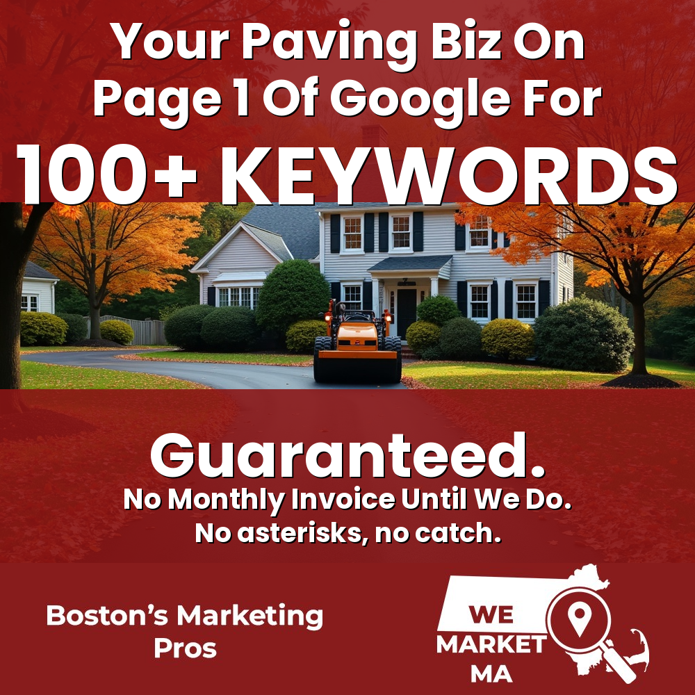 We Market MA Facebook ad: Your Local Marketing Pros