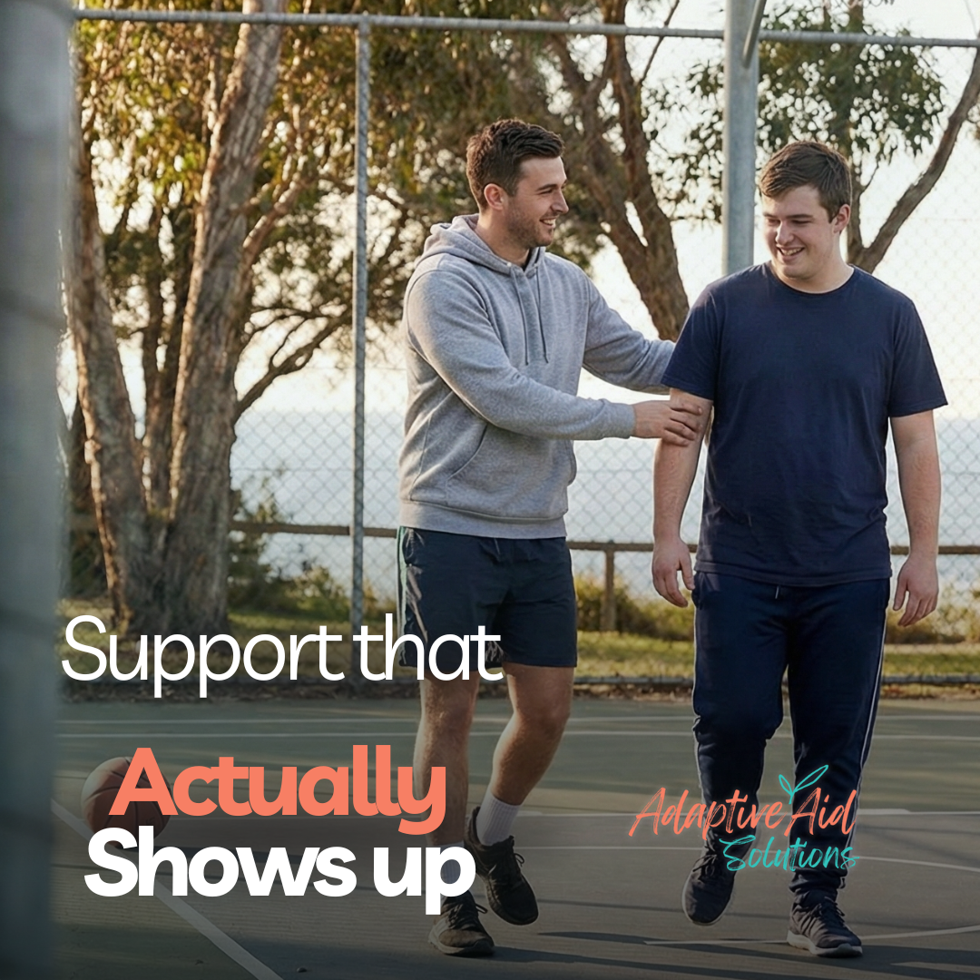 Adaptive Aid Solutions Facebook ad: NDIS support for families - NSW