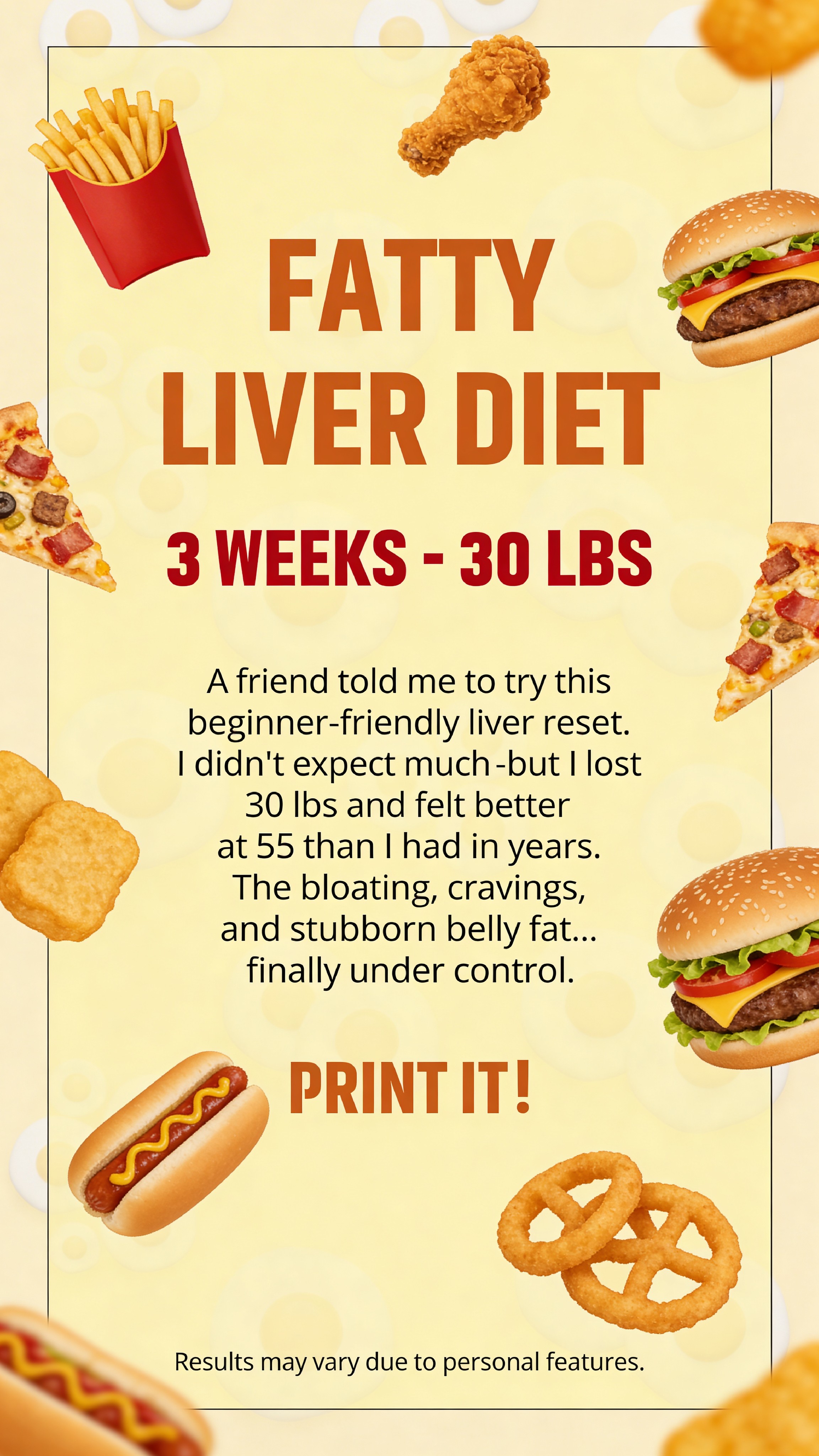28 - Day Fatty Liver Detox Challenge Facebook ad