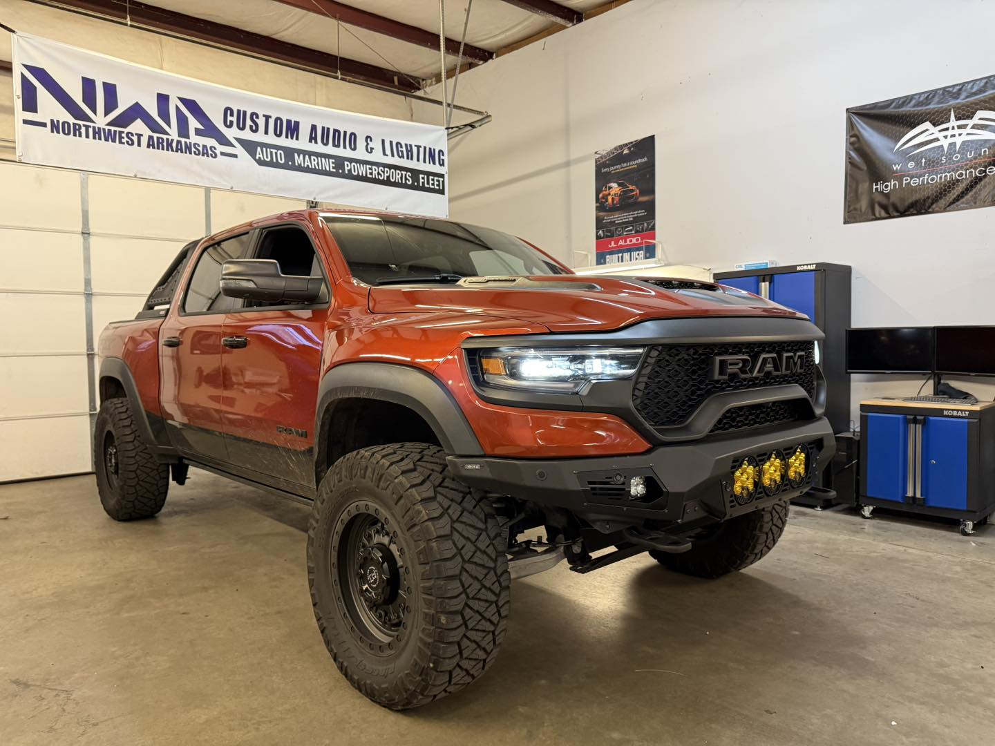 NWA Custom Audio & Lighting Facebook ad: Ram TRX