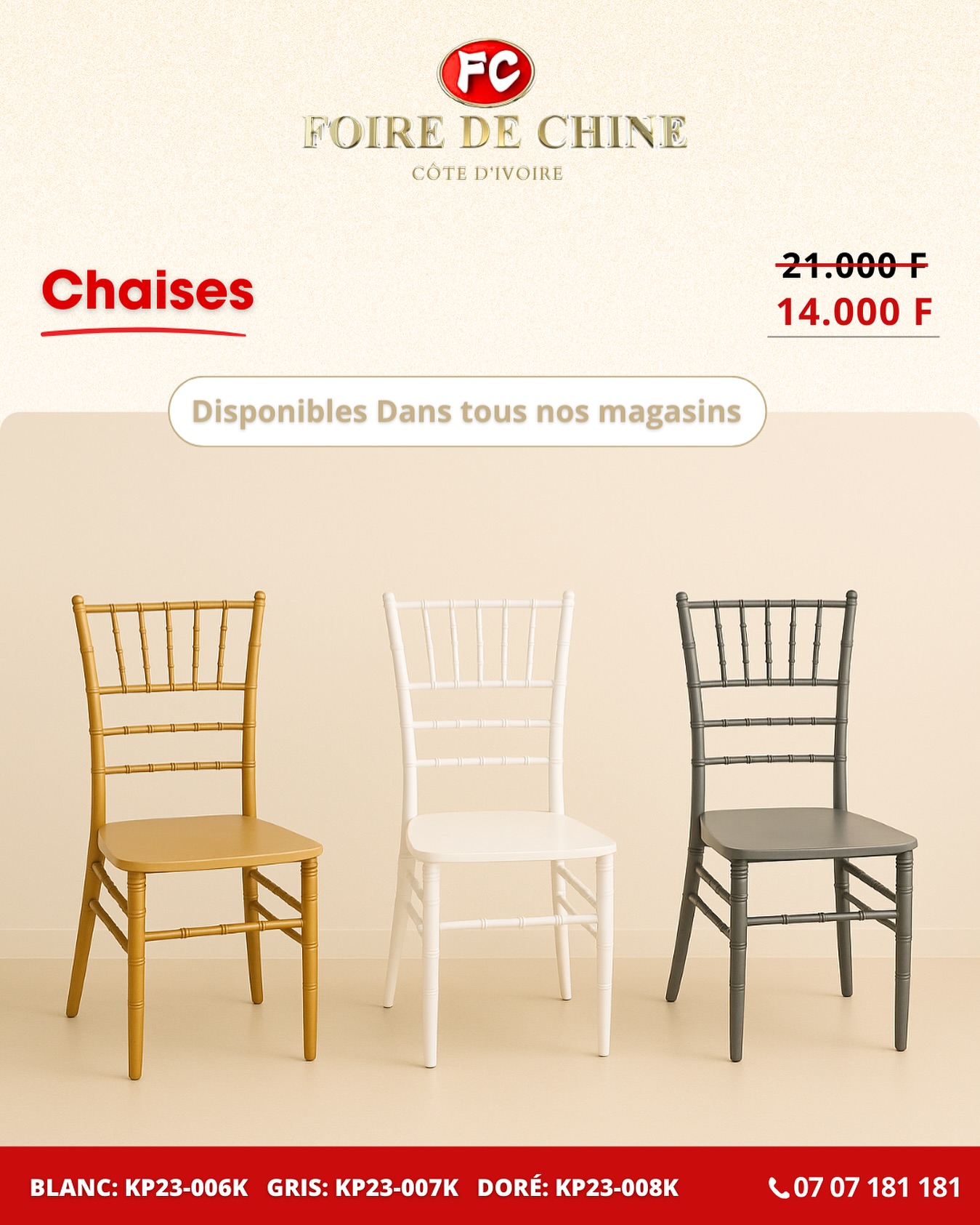 FOIRE DE CHINE Facebook ad