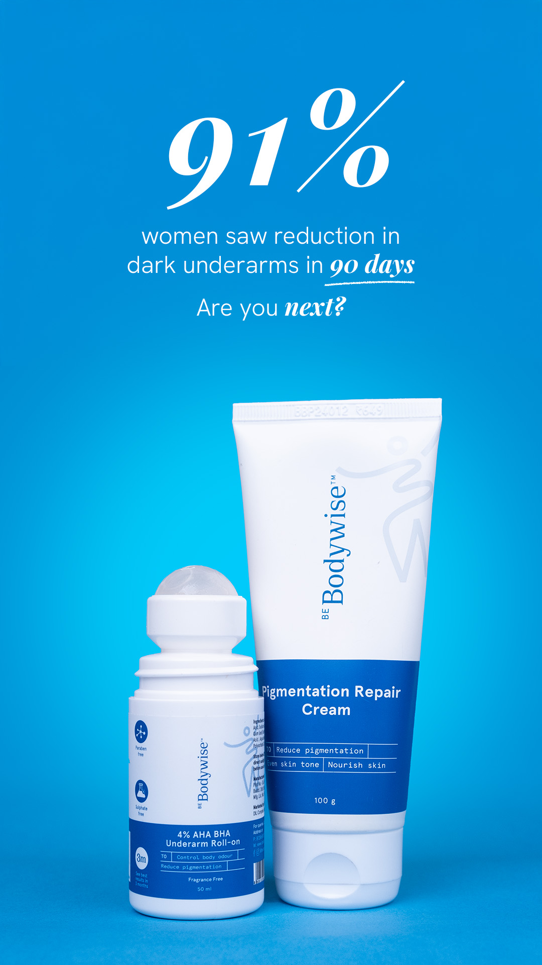 Be Bodywise Facebook ad