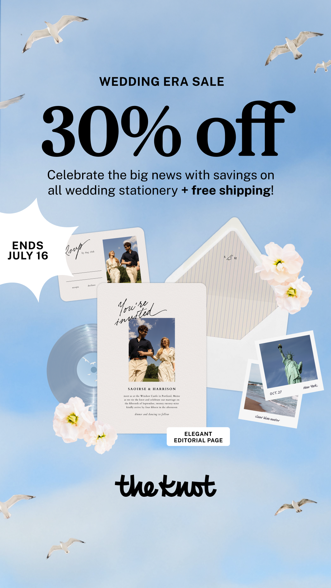 The Knot Facebook ad