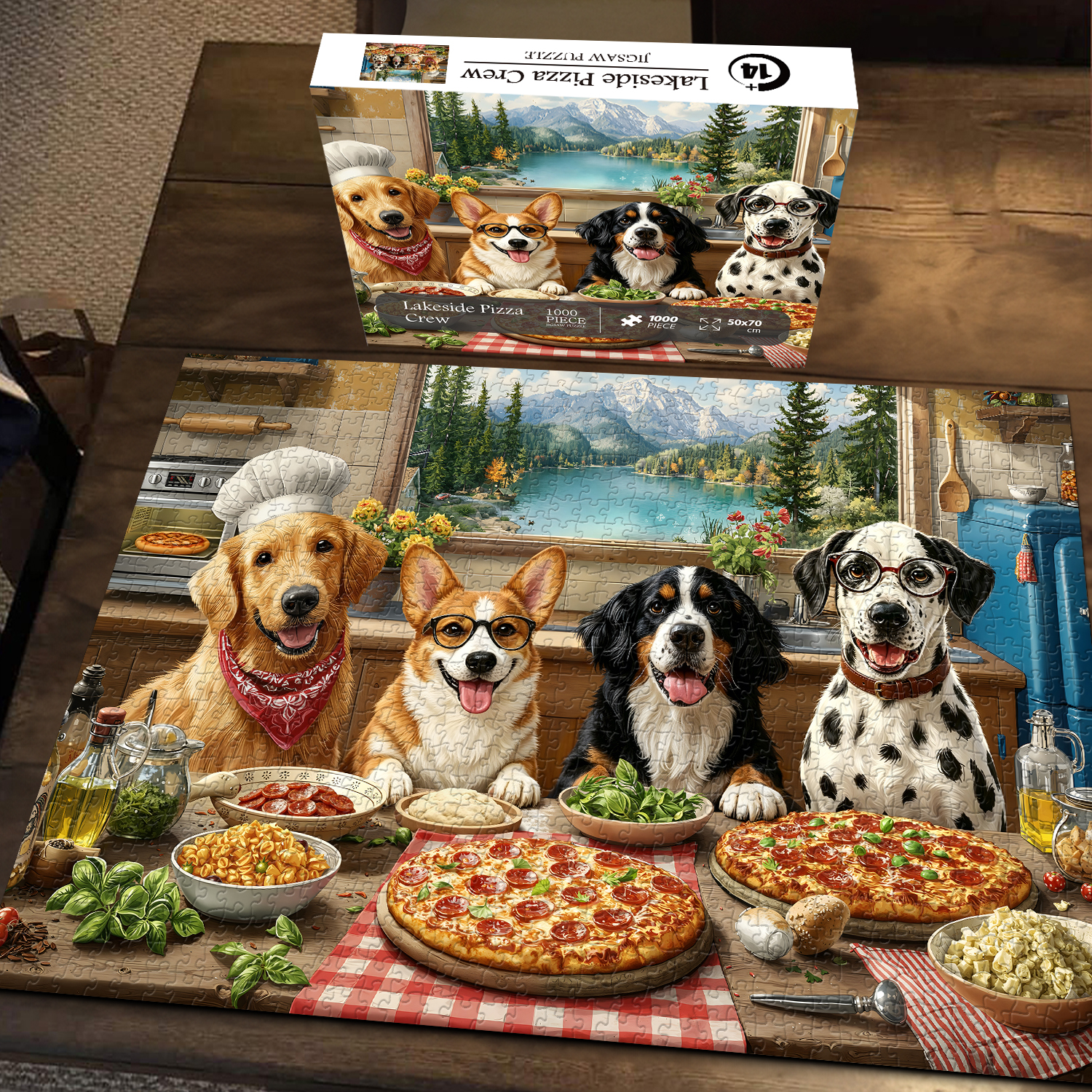 Fun-Puzzle Facebook ad