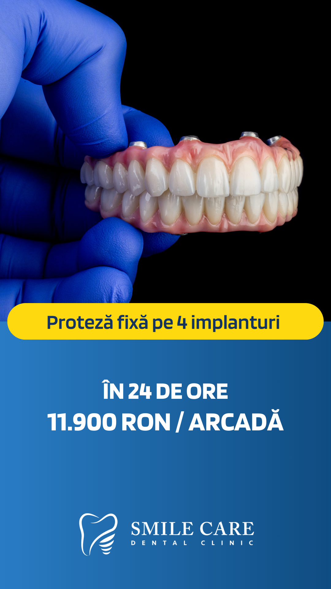 SMILE CARE Facebook ad