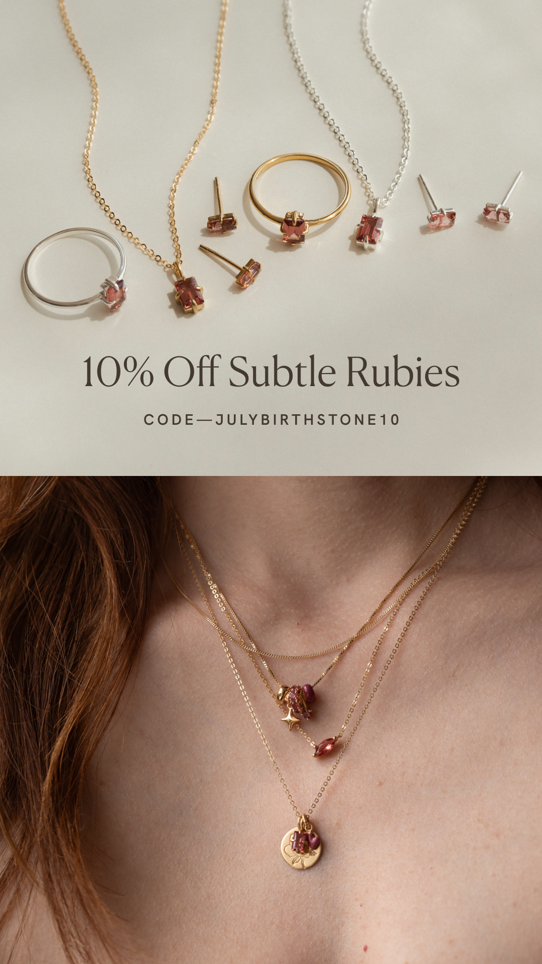 GLDN - Personal, Handmade Jewelry Facebook ad