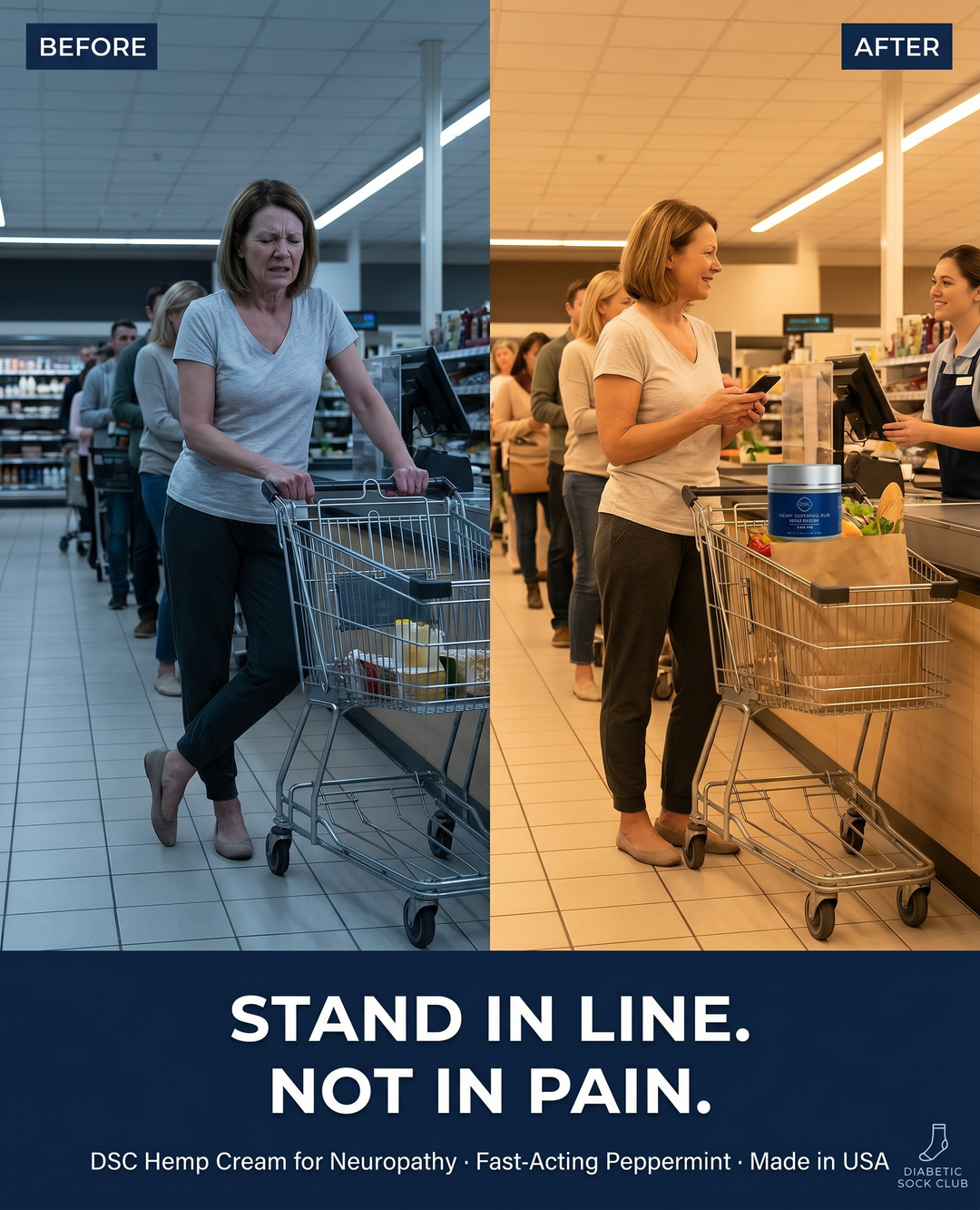 Diabetic Sock Club Facebook ad