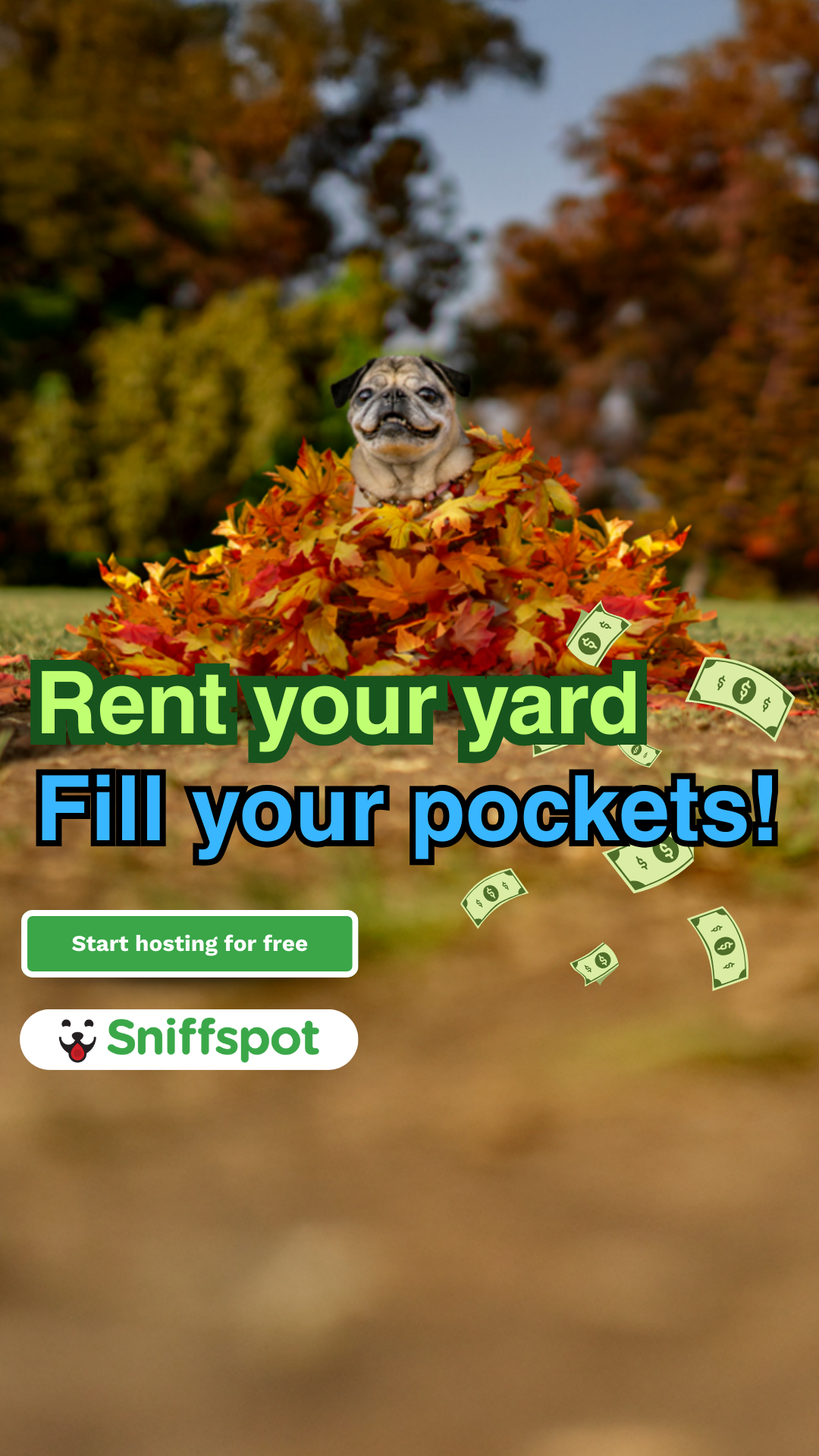 Sniffspot Facebook ad