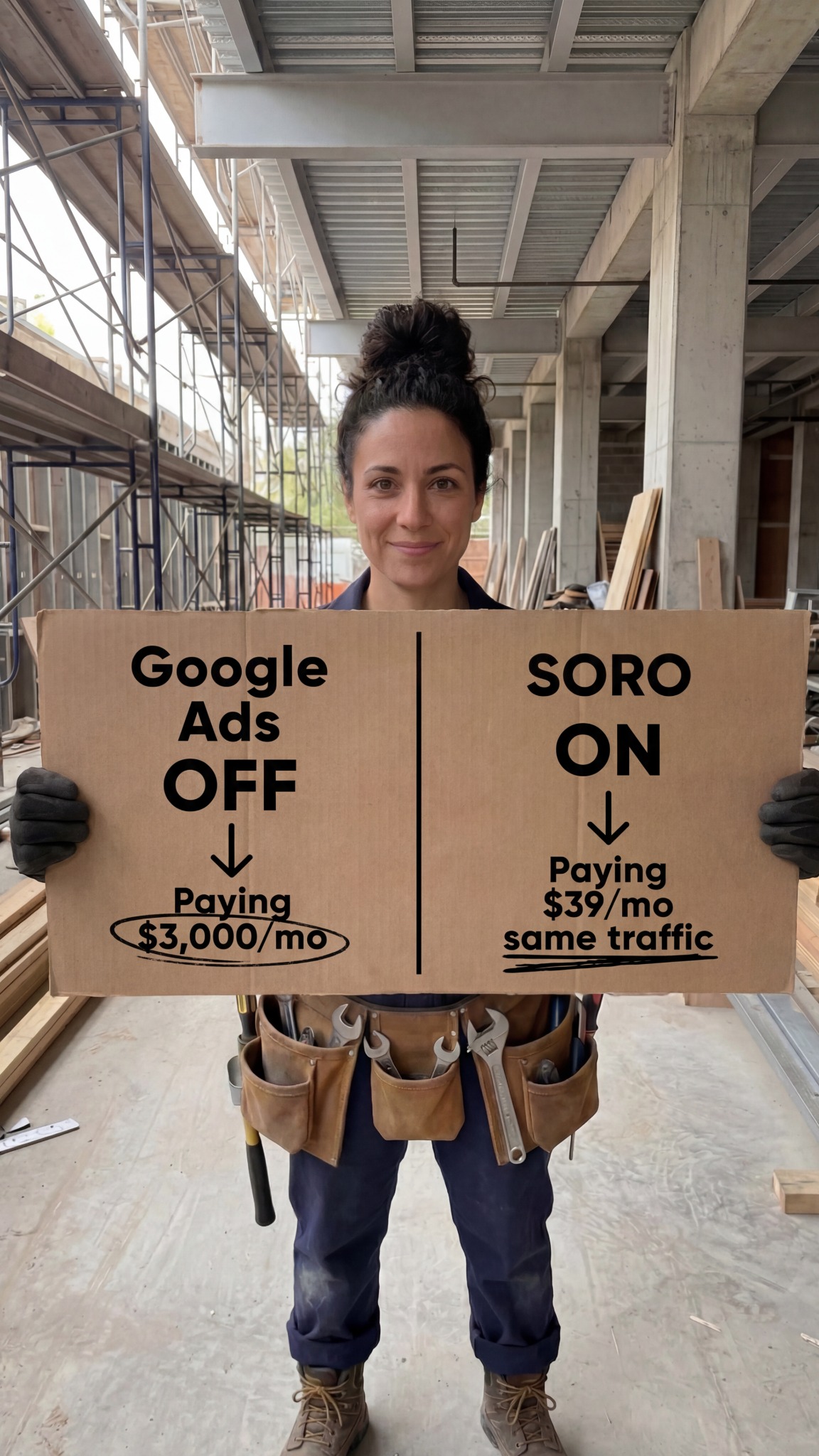 Soro SEO Facebook ad