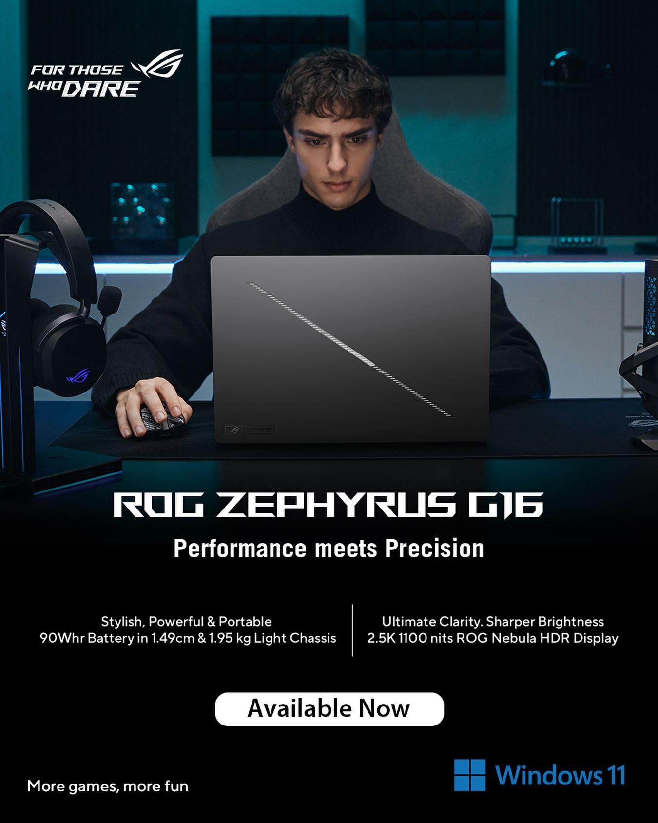 ASUS Republic of Gamers Facebook ad