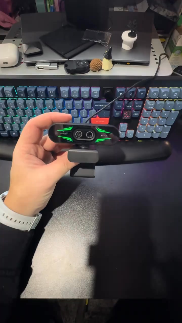 EMEET Facebook ad: Black Friday Gaming Upgrade! RGB Camera That Matches Your…