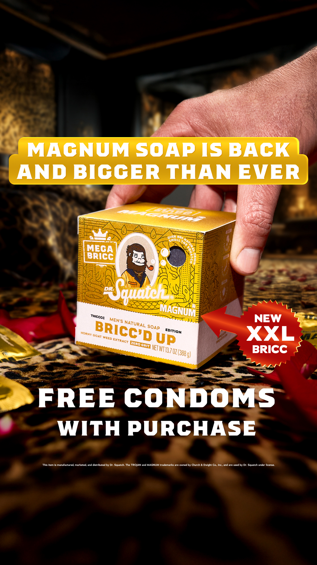 Dr. Squatch Facebook ad