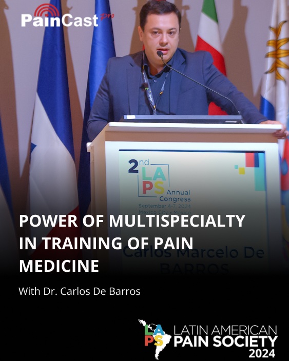 PainCast Facebook ad: Carlos de Barros - Power of Multispecialty in…