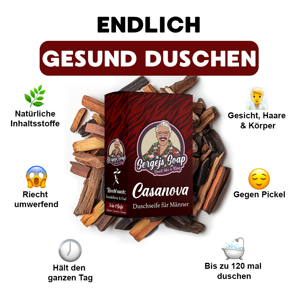 Sergej's Soap Facebook ad