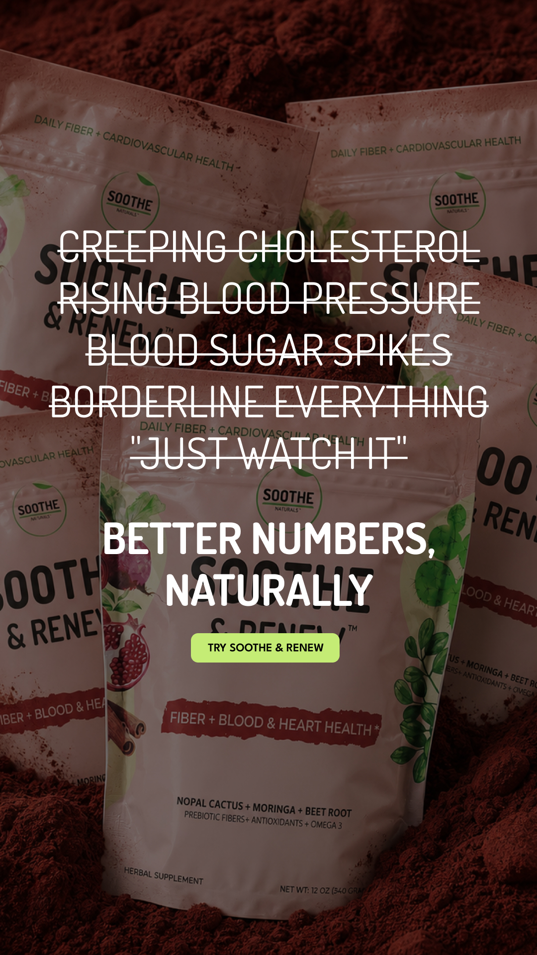 Soothe Naturals Facebook ad