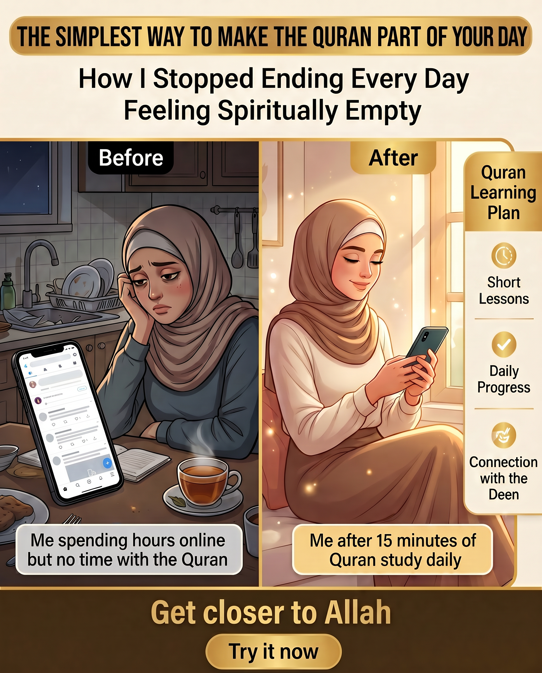 Imam Advice Daily Facebook ad