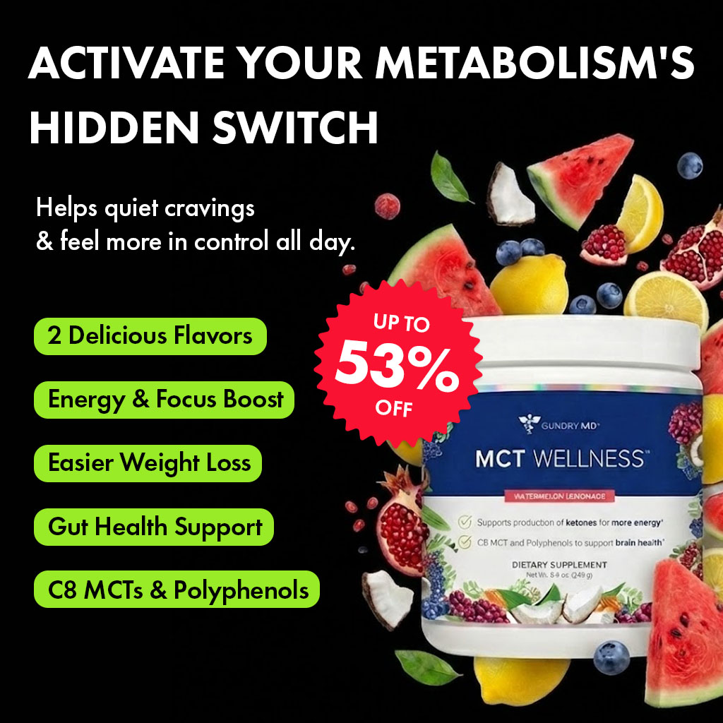 Dr Gundry Energy and Health Facebook ad